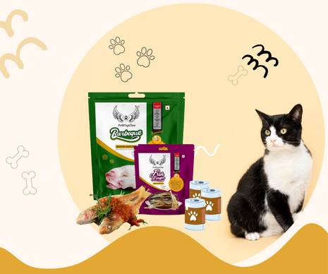 Exclusive dog treats and cat snacks by PawingClaw – premium pet treats India